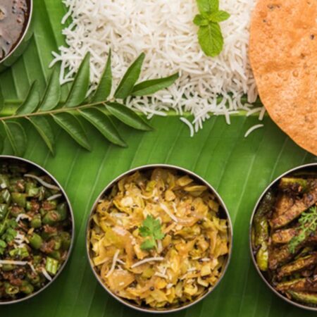 Rice & 5 Veg Curries